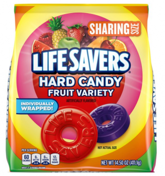 LIFESAVERS 'Fruit Variety' Hard Candy Fruchtgeschmack 411 gr Original USA